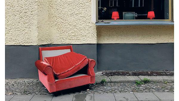 Sperrmüll, Lehmbruckstraße, Friedrichshain, 2015