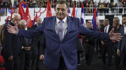 Serbenführer Milorad Dodik.
