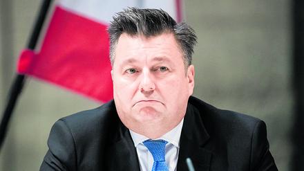 Andreas Geisel (SPD), zum Zeitpunkt der Wahl Innensenator von Berlin. 