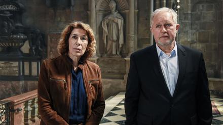 Kommissarin Bibi Fellner (Adele Neuhauser) und ihr Kollege Moritz Eisner (Harald Krassnitzer).