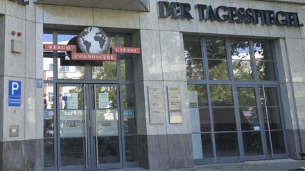 Die Außensicht des Tagesspiegel-Gebäudes.