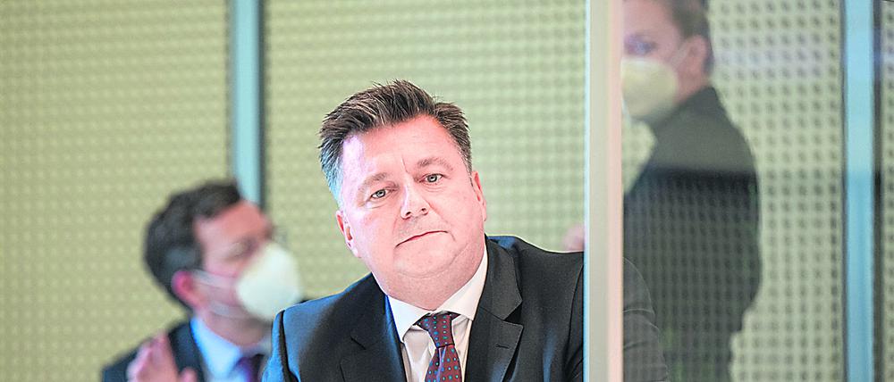 War 2021 für die Wahlen verantwortlich: Der damalige Innensenator Andreas Geisel, inzwischen Stadtentwicklungssenator.