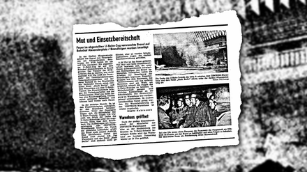 Der Brand am Alex