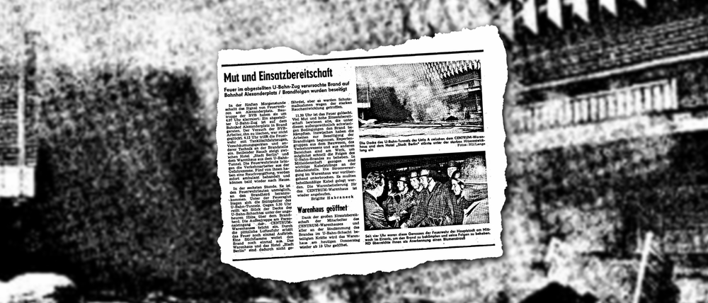 Der Brand am Alex