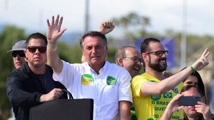 Brasilien Präsident Jair Bolsonaro hat angekündigt, eine Niederlage bei der Wahl nicht anerkennen zu wollen.