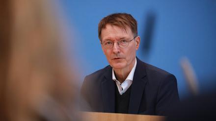 Gesundheitsminister Karl Lauterbach (SPD)