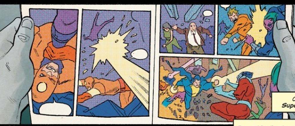 Eine Seite aus „Crossover“.