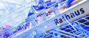 Cyber-Attacke auf Potsdam. Nach einem hacker-Angriff sind viele Online-Dienste der Stadtverwaltung offline.