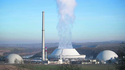 Das Kernkraftwerk Neckarwestheim in Baden-Württemberg (Archivbild aus 2018)