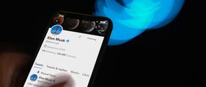 Der Twitter-Account von Elon Musk.