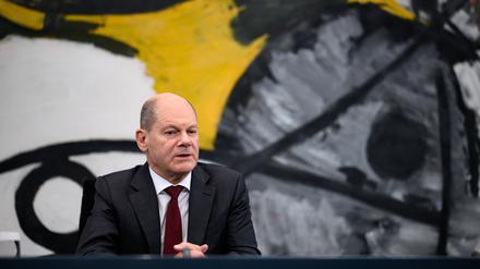 04.10.2022, Berlin: Bundeskanzler Olaf Scholz (SPD) 