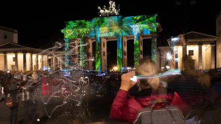 Das traditionelle Berliner «Festival of Lights» beginnt am 07.10.2022 in etwas reduzierter und energiesparender Form. 