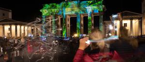 Das traditionelle Berliner «Festival of Lights» beginnt am 07.10.2022 in etwas reduzierter und energiesparender Form. 