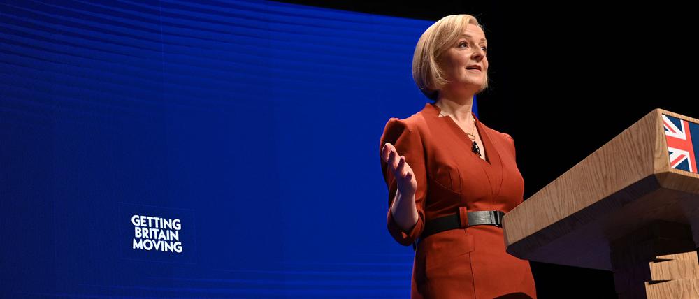 Bei ihrer Rede machte Liz Truss ihre Priorität unmissverständlich klar: „Wachstum, Wachstum und Wachstum.“