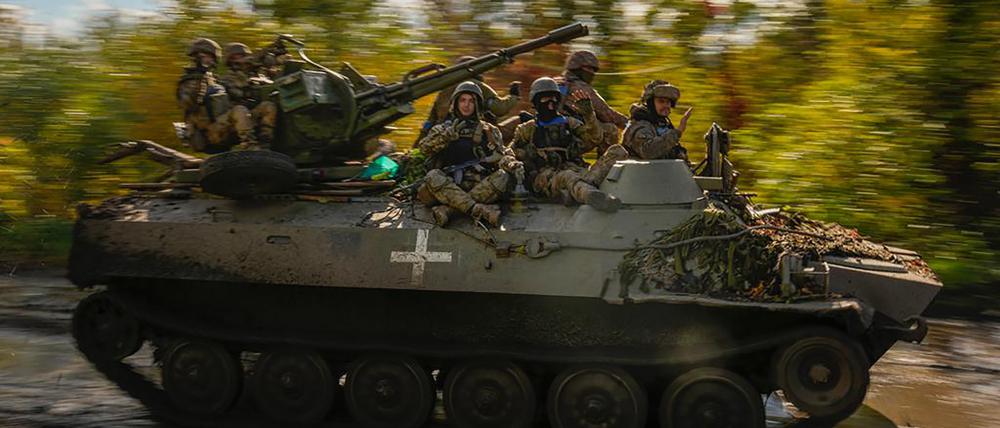 Die ukrainischen Truppen konnten zuletzt Erfolge gegen Russland feiern. (Archivbild)
