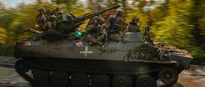 Die ukrainischen Truppen konnten zuletzt Erfolge gegen Russland feiern. (Archivbild)