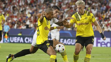 UEFA Champions League Fußballspiel Sevilla vs Borussia Dortmund 