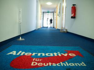 Blick in die Bundesgeschäftsstelle der Alternative für Deutschland (AfD). 