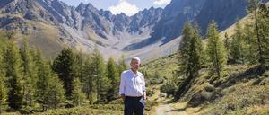 Bundespräsident Alexander Van der Bellen im Kaunertal. 