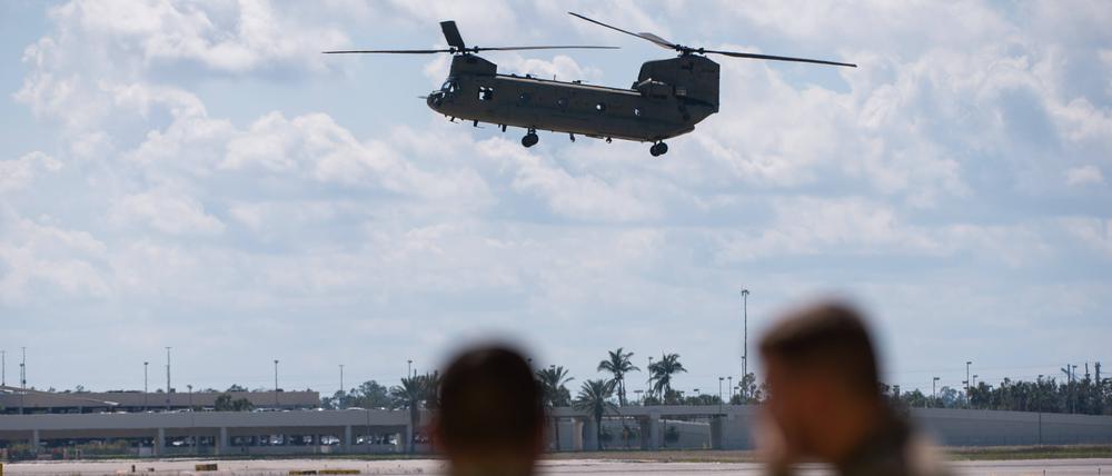 In Syrien gab es scheinbar einen Hubschraubereinsatz der US-Armee, bei der ein Mensch getötet wurde.