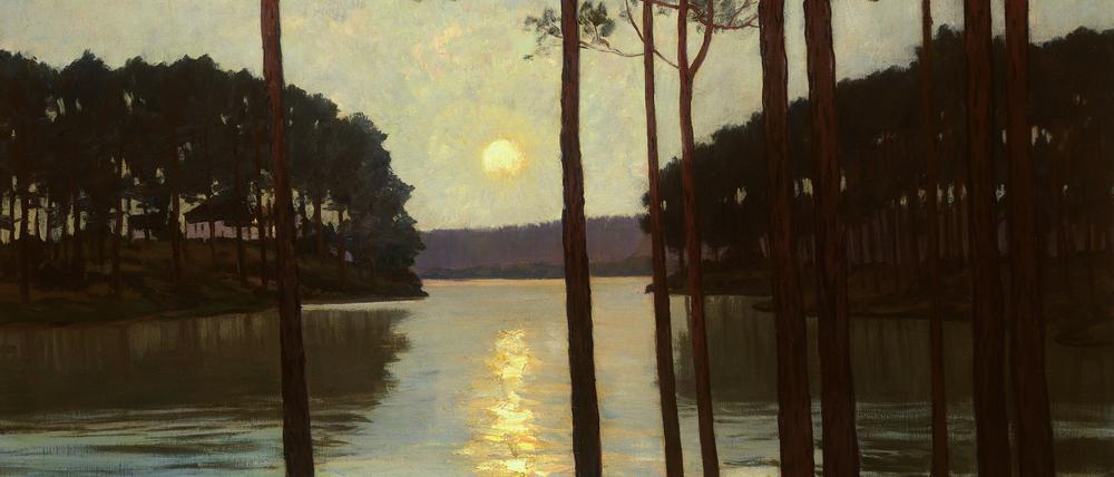 Walter Leistikow, Abendstimmung am Schlachtensee.
