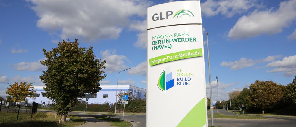 Im Magna-Park Werder sollten die Lebensmittel produziert werden.