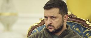 Wolodymyr Selenskyj ist Präsident der Ukraine.