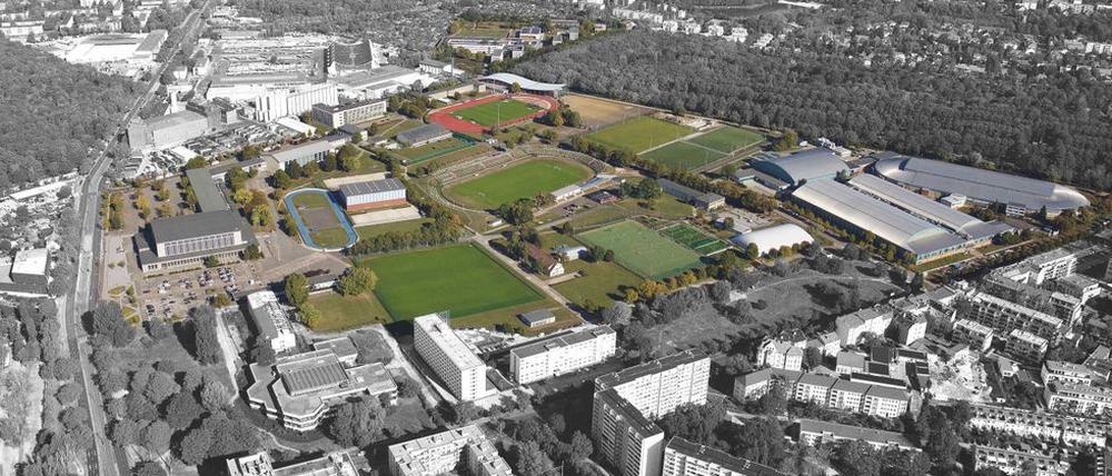 Das Sportforum Hohenschönhausen