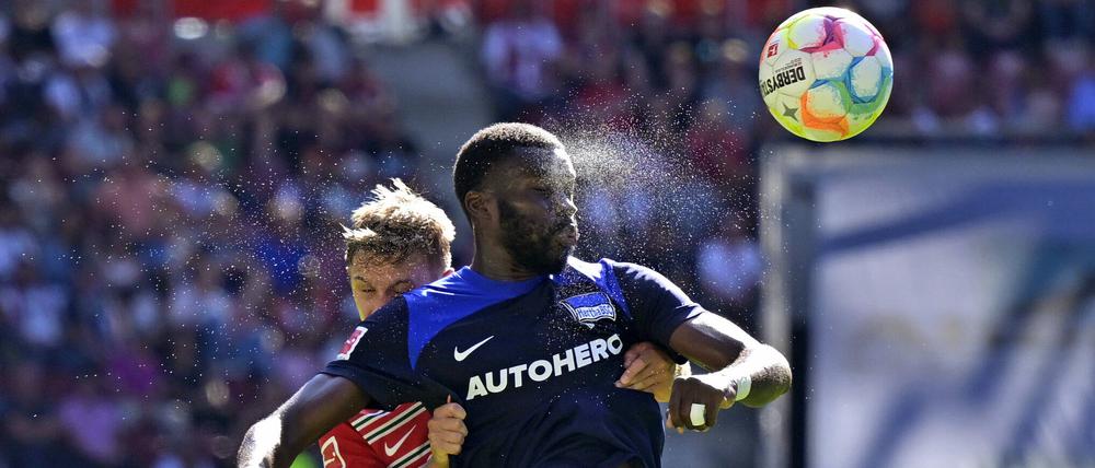 Wucht für die Offensive. Wilfried Kanga (rechts) wird bei Hertha BSC für seinen Eifer geschätzt.