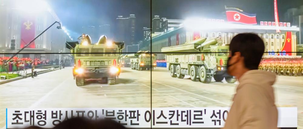 Ungeachtet starker Proteste hat Nordkorea seine Serie von Raketentests fortgesetzt. 