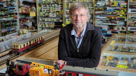 Seit 40 Jahren gibt es den Laden „Modelleisenbahnen am Mierendorffplatz“ in Berlin-Charlottenburg.