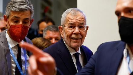 Der österreichische Bundespräsident Alexander Van der Bellen. 