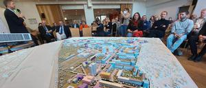 Abschluss-Präsentation des Masterplans Schlaatz 2030 im Bürgerhaus.