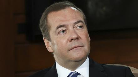 Ex-Kremlchef Dmitri Medwedew, heute stellvertretender Leiter des russischen Sicherheitsrates
