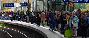 Eine Sabotage hatte in Norddeutschland den Zugverkehr lahmgelegt.