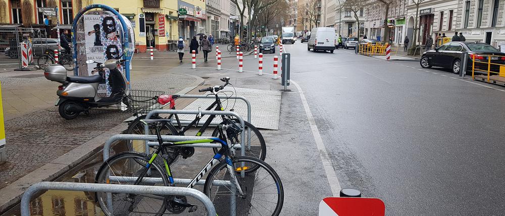 Vorbild Kreuzberg: In der Bergmannstraße wurden schon Kreuzungen gesichert.