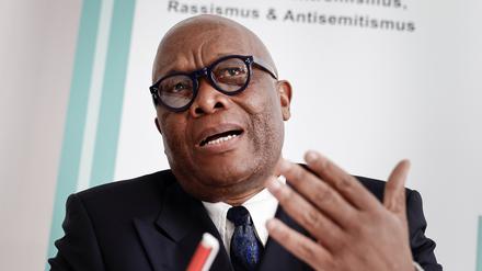 10.10.2022, Berlin: Mutombo Mansamba, Bruder des Opfers Kupa Ilunga Medard Mutombo.
