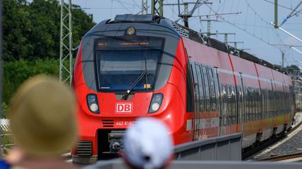 Ein Zug der Deutschen Bahn.