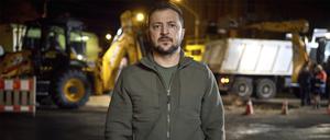 Der ukrainische Präsident Wolodymyr Selenskyj