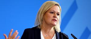 Bundesinnenministerin Nancy Faeser.