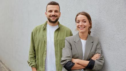 Die Femtasy Gründer:innen Nina Julie Lepique und Michael Holzner