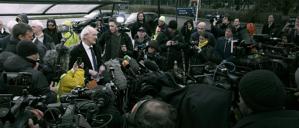 John Shipton kämpft für die Freiheit seines Sohnes Julian Assange: Szene aus dem Eröffnungsfilm „Ithaka“. 