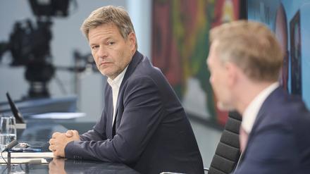 Ziemlich beste Feinde? Habeck und Lindner.