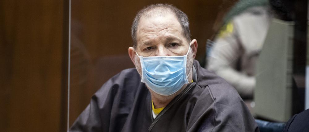 Harvey Weinstein während einer Anhörung vor Gericht in Los Angeles.