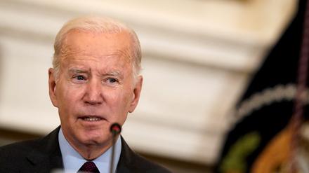 U.S. Präsident Joe Biden im Weißen Haus in Washington (Archivbild)