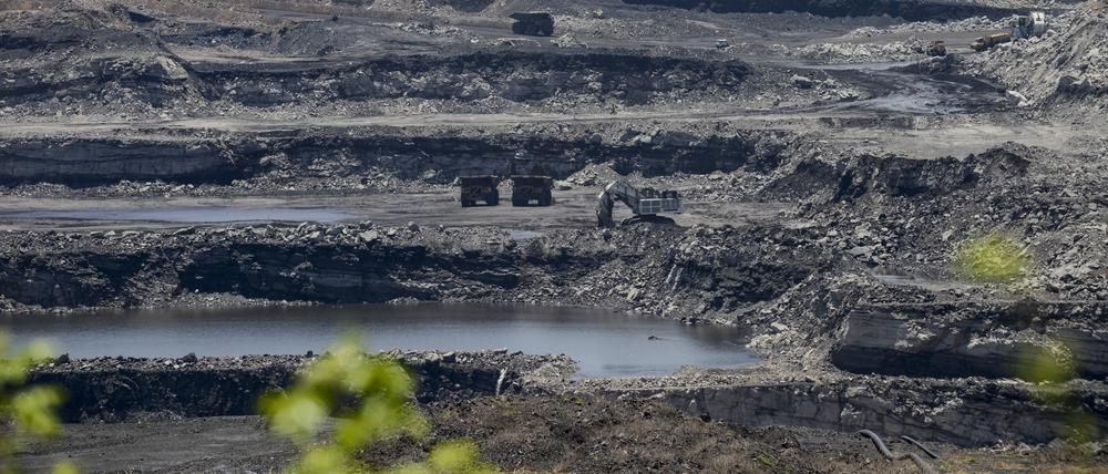 Afrika soll sich CO2-neutral entwickeln. Aber wenn es um die europäische Energiesicherheit geht, dürfen die fossilen Brennstoffe auch aus Afrika kommen, so der Vorwurf. Im Bild: die Benga Kohlemine in Mozambique.