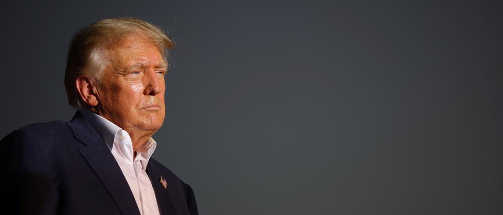Der frühere US-Präsident Donald Trump.