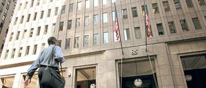 Das Gebäude der Investmentbank Goldman Sachs in New York