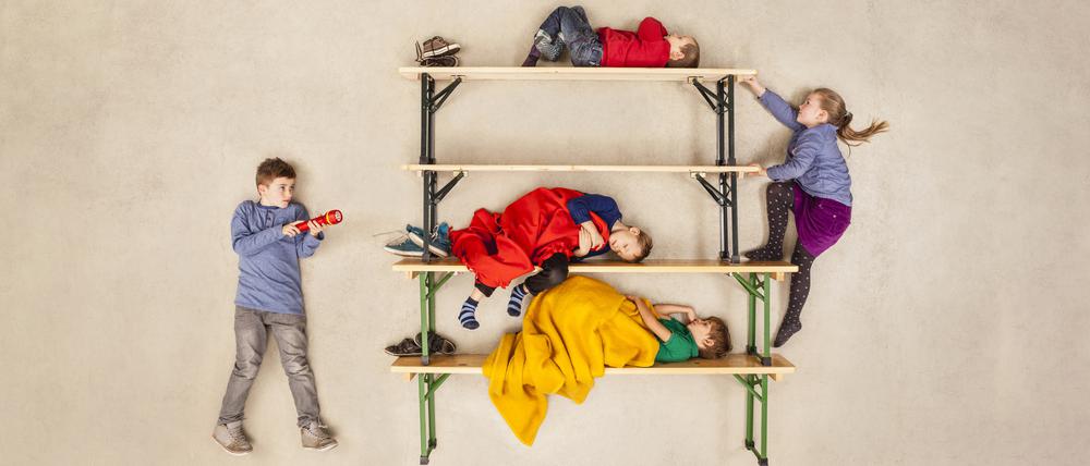 Kinder brauchen private Zonen, auch wenn es nur ein Hochbett ist.