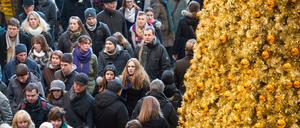Sonntags-Shopping im Advent.